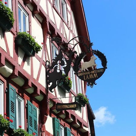 Hotel & Restaurant Lamm Mosbach  Luaran gambar