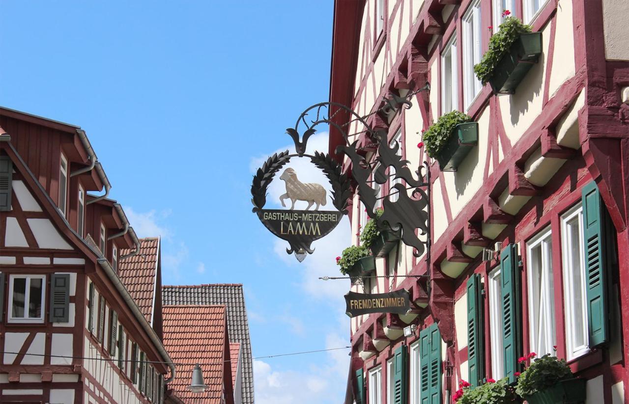 Hotel & Restaurant Lamm Mosbach  Luaran gambar