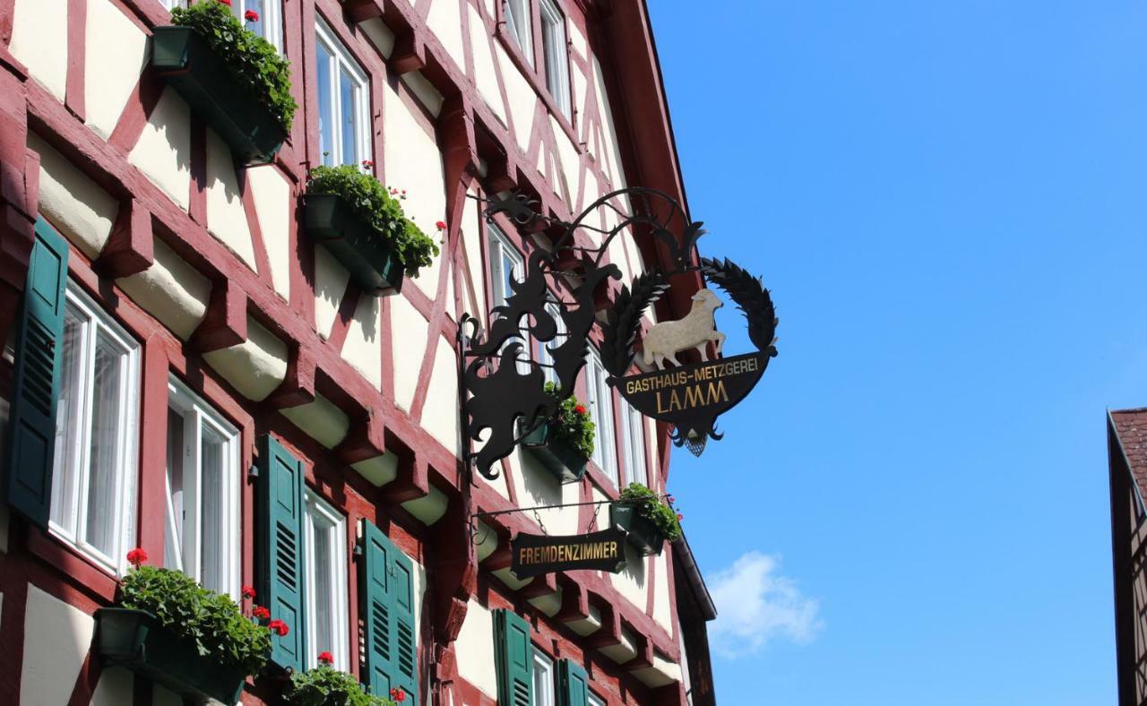 Hotel & Restaurant Lamm Mosbach  Luaran gambar